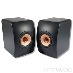 KEF LS50 Meta Bookshelf Speaker; Pair Black