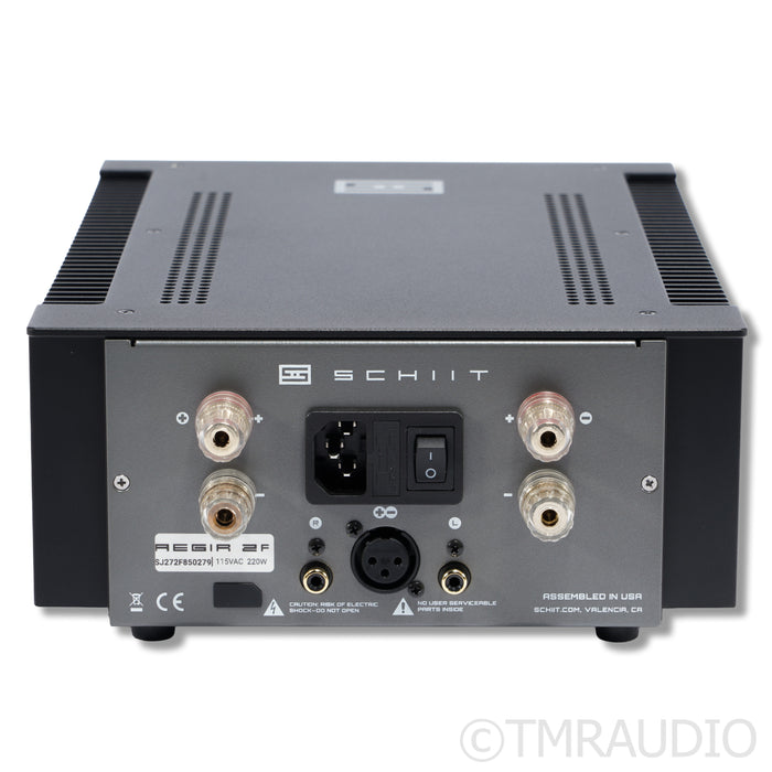 Schiit Audio Aegir 2F Stereo Power Amplifier; Black