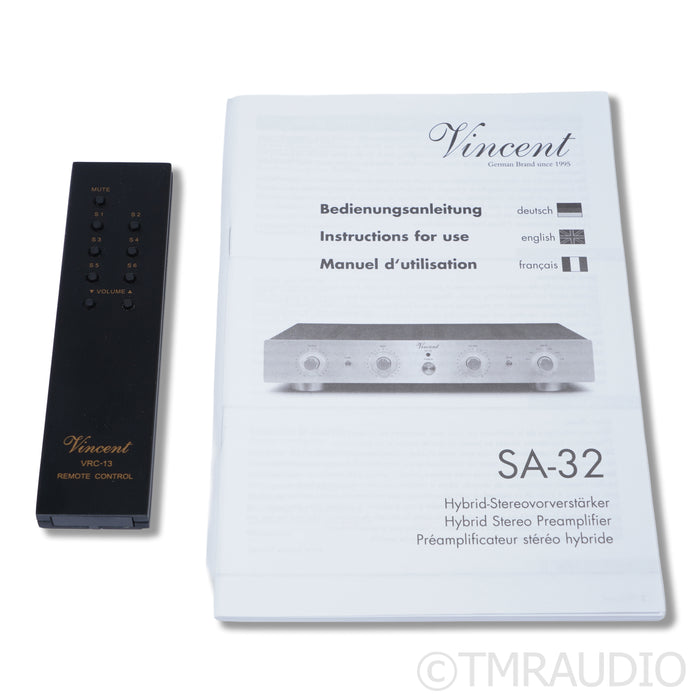 Vincent Audio SA-32 Hybrid Stereo Preamplifier