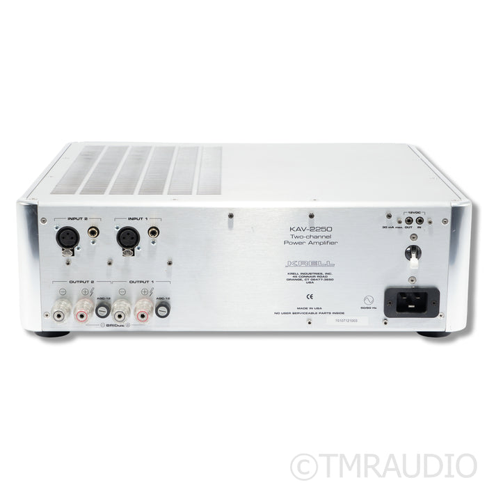 Krell KAV-2250 Stereo Power Amplifier