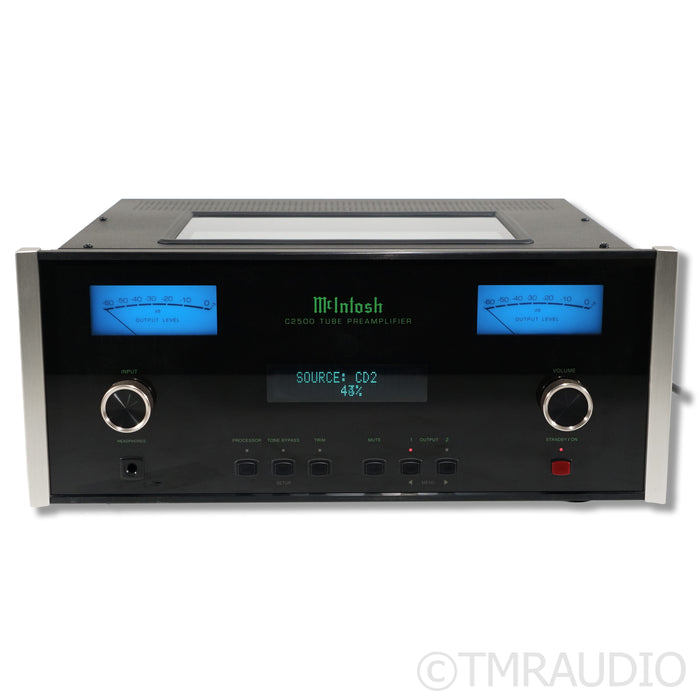 McIntosh C2500 Stereo Tube Preamplifier; MC/MM Phono