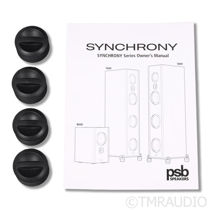 PSB Speakers Synchrony T-800 Floorstanding Speakers; Black Pair
