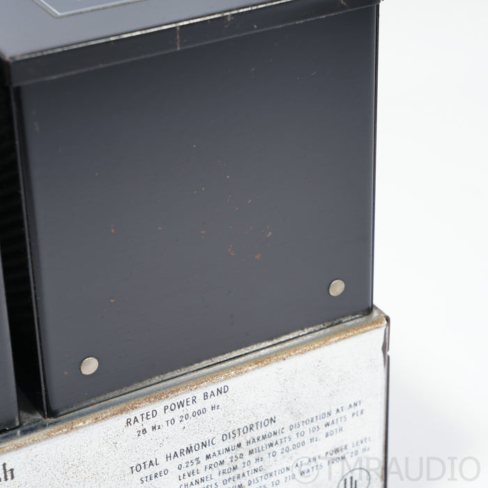 McIntosh MC2100 Stereo Power Amplifier