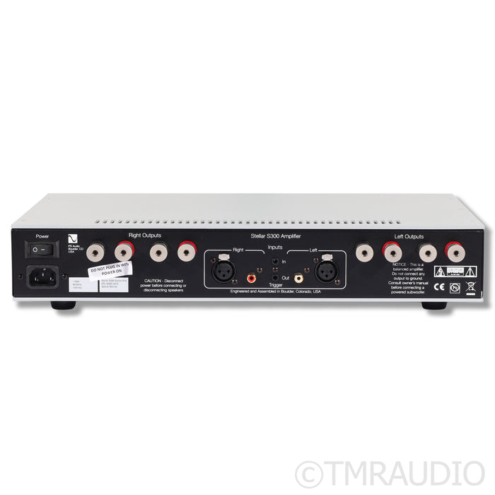 PS Audio Stellar S300 Stereo Power Amplifier; Silver