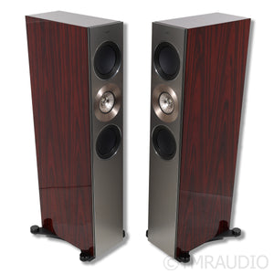 KEF Reference 3 Floorstanding Speakers; Luxury Gloss Rosewood Pair