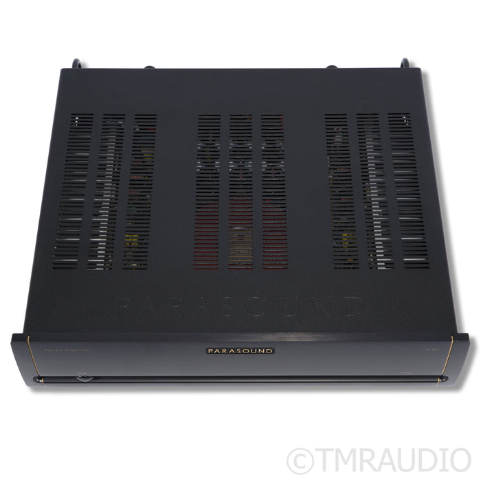Parasound Halo A23+ Stereo Power Amplifier; Black