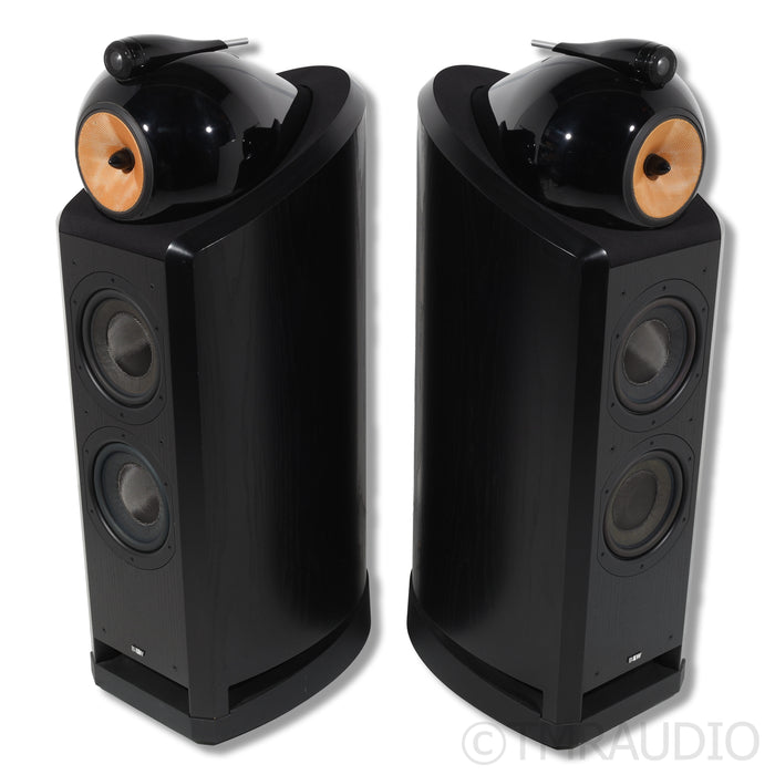 Bowers & Wilkins Nautilus 802 Floorstanding Speakers; Black Ash Pair