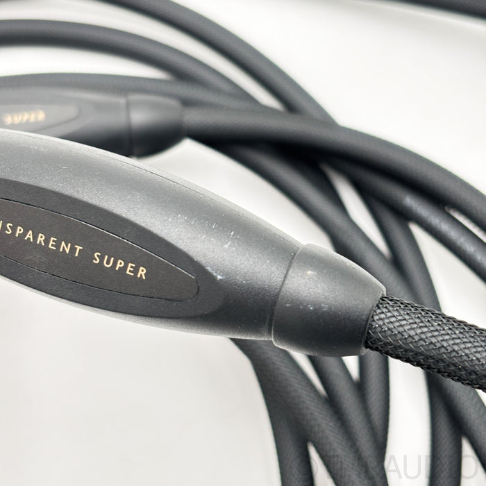 Transparent Audio Gen5 Super XLR Cables; 15ft Pair Balanced Interconnects