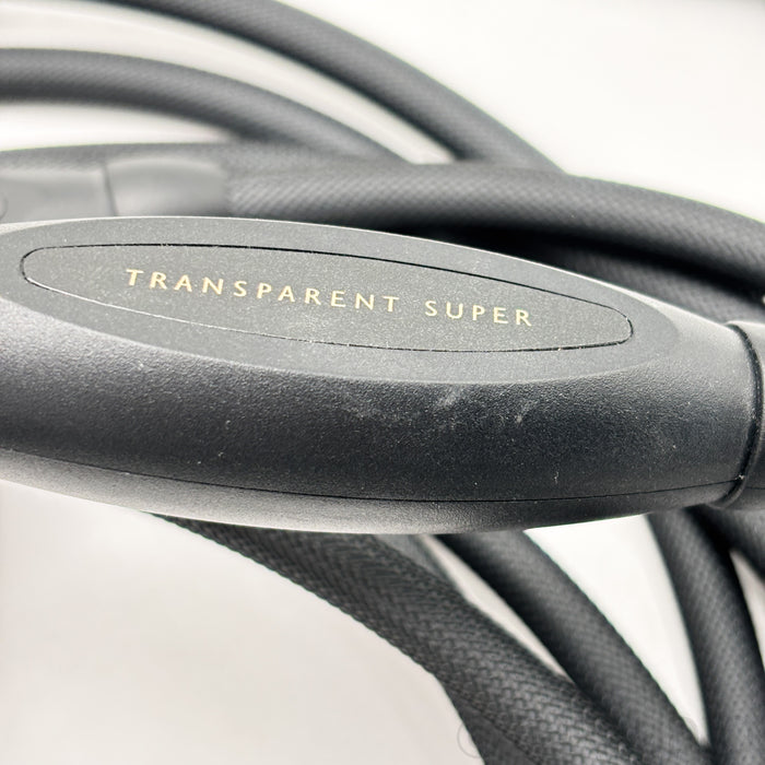 Transparent Audio Gen5 Super XLR Cables; 15ft Pair Balanced Interconnects