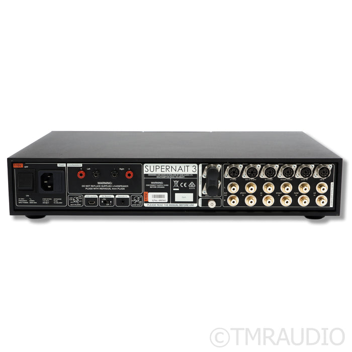 Naim Supernait 3 Stereo Integrated Amplifier; Black