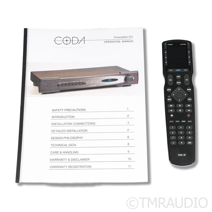 Coda FET 07x Stereo Preamplifier