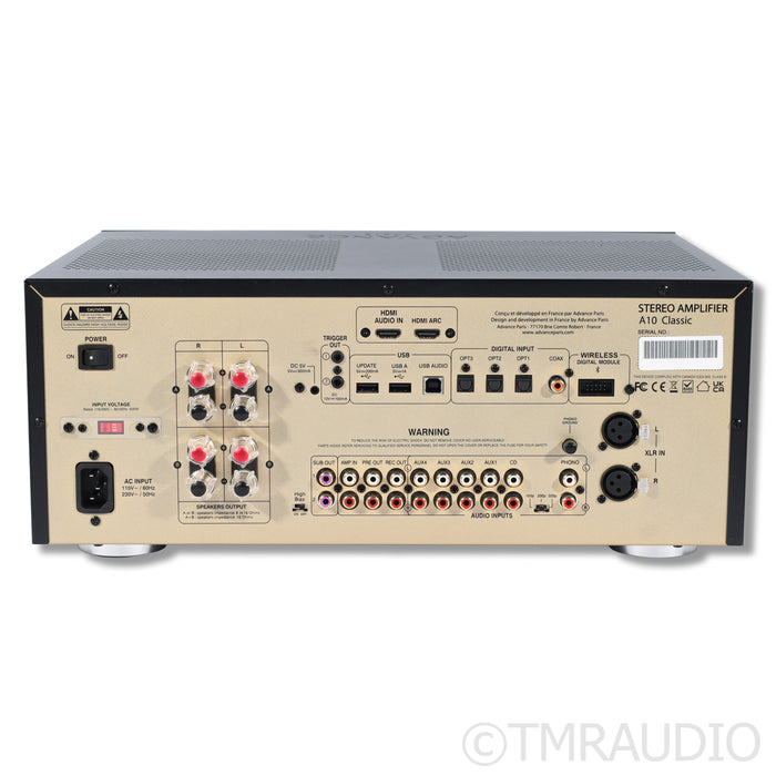 Advance Paris A10 Classic Stereo Hybrid Integrated Amplifier; MM Phono