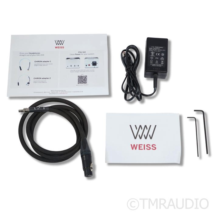 Weiss DAC204 D/A Converter; With LTA LPS+ Upgrade
