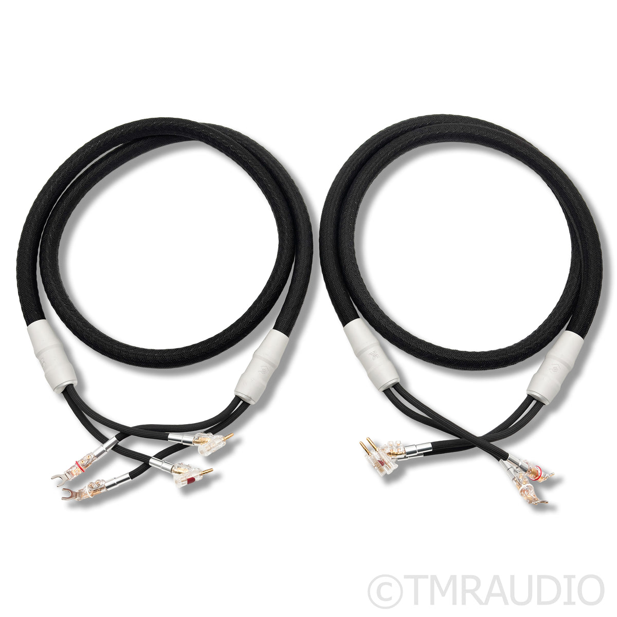 Kimber Kable Carbon 18 XL Speaker Cables w/ 2 Kimber Carbon Jumpers; 7 ...