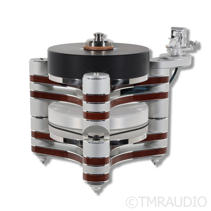 Clearaudio Master Innovation Wood Belt Drive Turntable; Universal 12" Tonearm