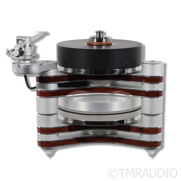 Clearaudio Master Innovation Wood Belt Drive Turntable; Universal 12" Tonearm