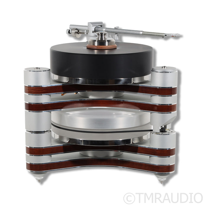 Clearaudio Master Innovation Wood Belt Drive Turntable; Universal 12" Tonearm