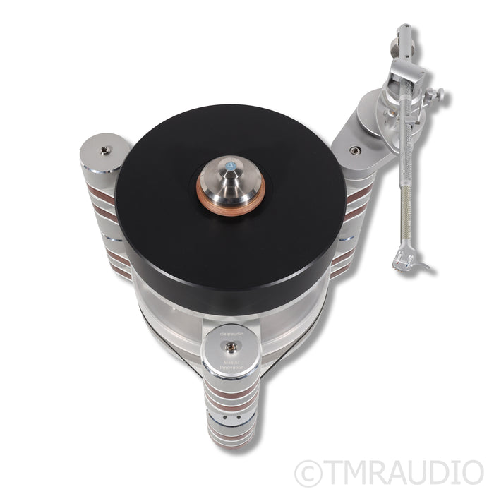 Clearaudio Master Innovation Wood Belt Drive Turntable; Universal 12" Tonearm