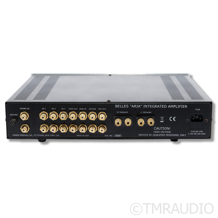 Belles Aria Integrated Amplifier; MM Phono