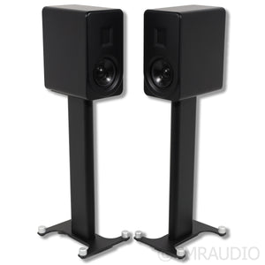 PS Audio Aspen FR5 Bookshelf Speakers; Black Pair with Stands