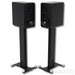 PS Audio Aspen FR5 Bookshelf Speakers; Black Pair with Stands