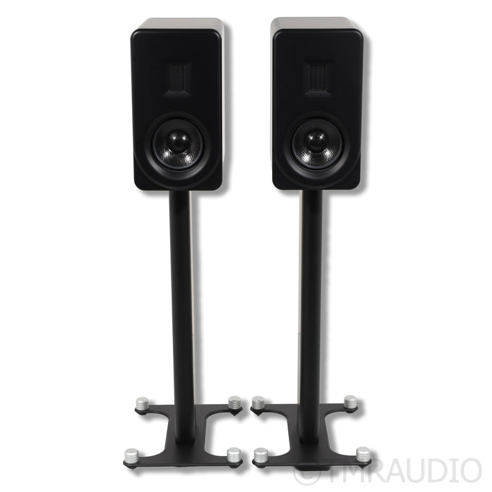 PS Audio Aspen FR5 Bookshelf Speakers; Black Pair with Stands