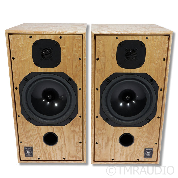 Harbeth Compact 7ES-3 40th Anniversary Edition Bookshelf Speakers; Tamo Ash