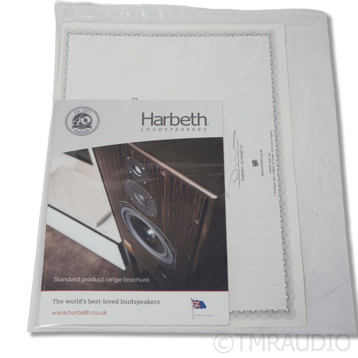 Harbeth Compact 7ES-3 40th Anniversary Edition Bookshelf Speakers; Tamo Ash