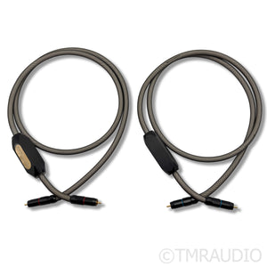 Transparent Audio MusicLink Ultra RCA Cables; 1.5m Pair Interconnects