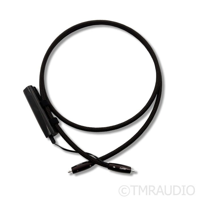 AudioQuest Coffee RCA Coaxial Cable; 1.5m Single Digital Interconnect