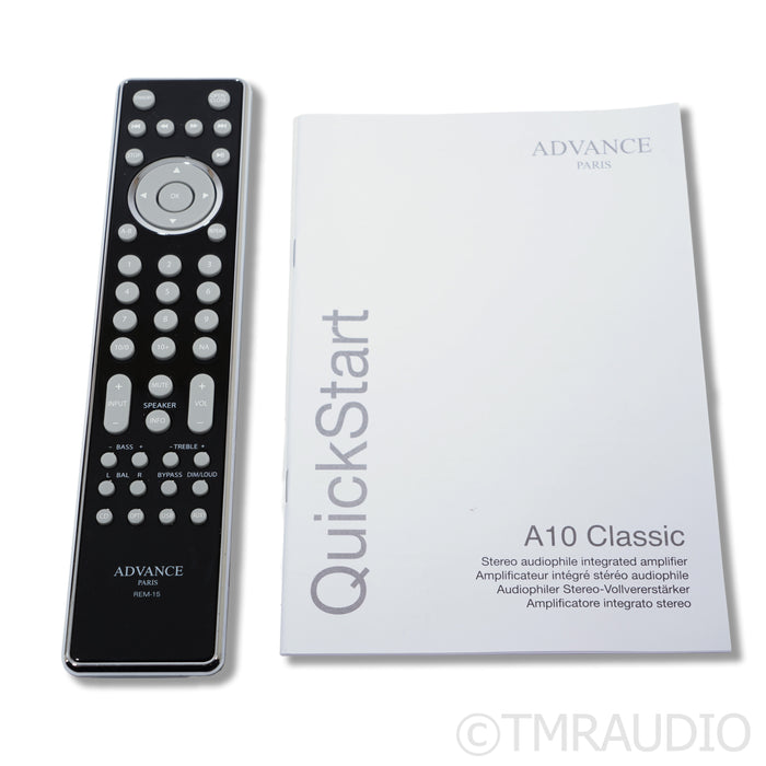 Advance Paris A10 Classic Hybrid Integrated Amplifier w/Built-In DAC & MM Phono