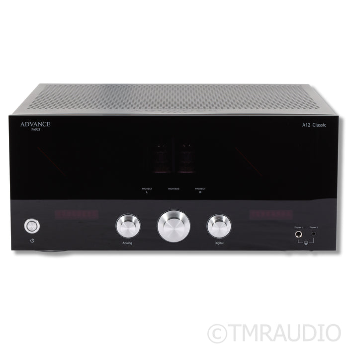 Advanced Paris A12 Classic Hybrid Integrated Amplifier w/ Built-In DAC & Phono