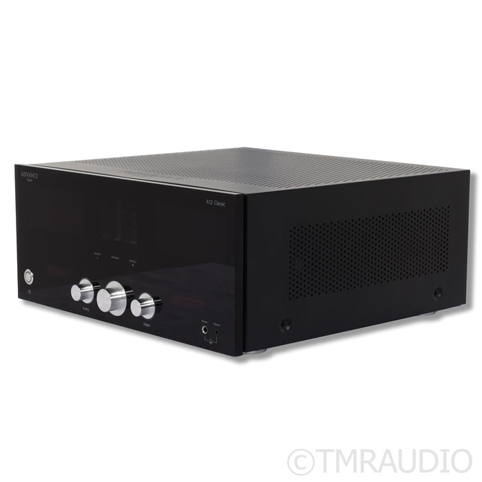 Advanced Paris A12 Classic Hybrid Integrated Amplifier w/ Built-In DAC & Phono