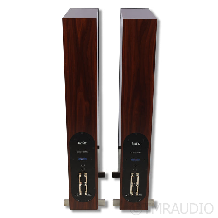 PMC fact.12 Signature Floorstanding Speakers; Walnut Pair