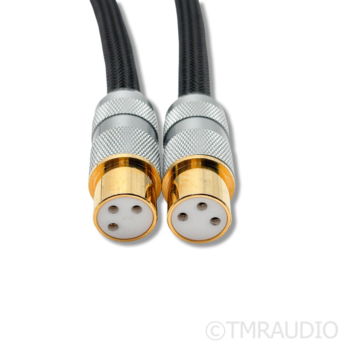 Shunyata Research Sigma V2 XLR Cables; 1m Pair Balanced Interconnects