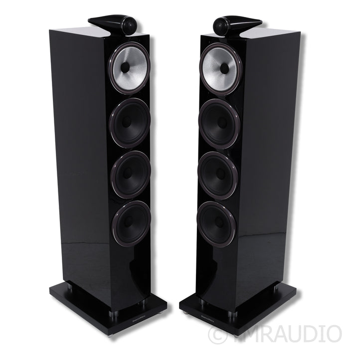 Bowers & Wilkins 702 S3 Floorstanding Speakers; Gloss Black Pair