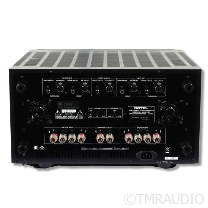 Rotel RMB-1585 Mk.1 Five Channel Power Amplifier; Black