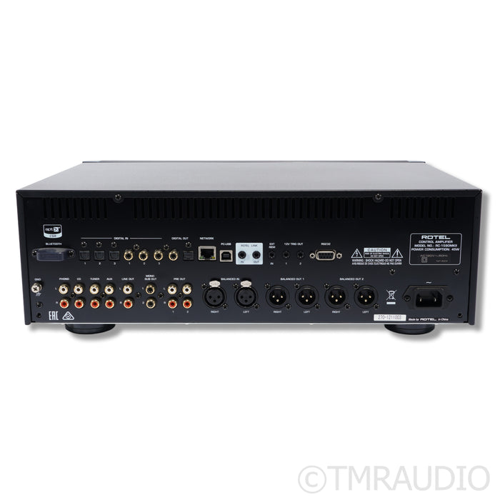 Rotel RC-1590 MKII Stereo Preamplifier w/ Built-In DAC & Bluetooth