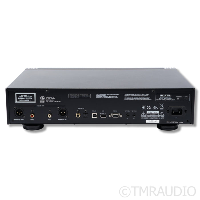 Rotel Diamond Series DT-6000 High Performance CD Player w/DAC