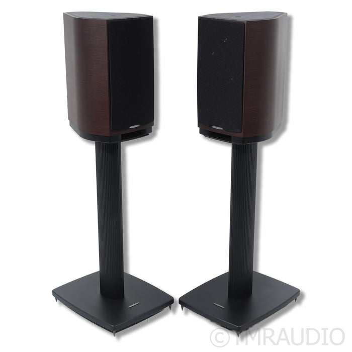 Sonus Faber Sonetto II Bookshelf Speakers w/ Dedicated Stands; Wenge Pair