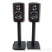 Sonus Faber Sonetto II Bookshelf Speakers w/ Dedicated Stands; Wenge Pair