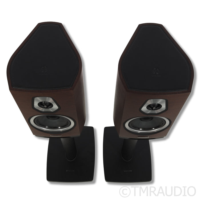 Sonus Faber Sonetto II Bookshelf Speakers; Stands