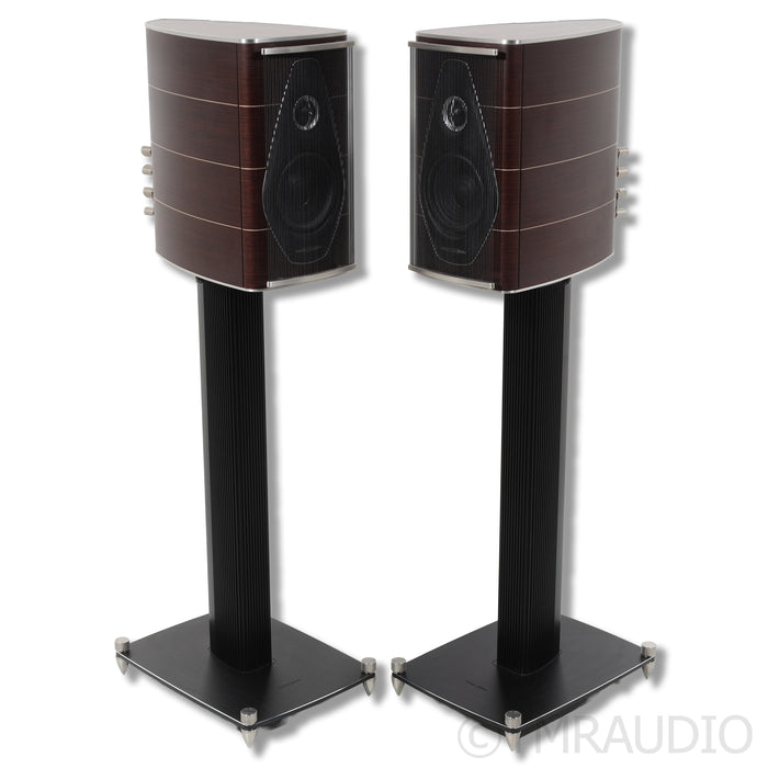 Sonus Faber Olympica Nova I Bookshelf Speakers w/ Dedicated Stands; Wenge Pair