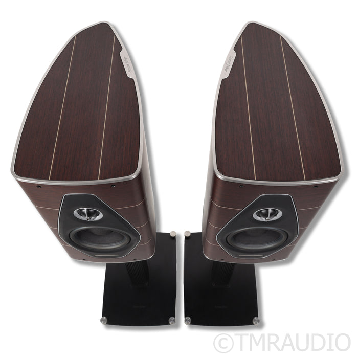 Sonus Faber Olympica Nova I Bookshelf Speakers w/ Dedicated Stands; Wenge Pair