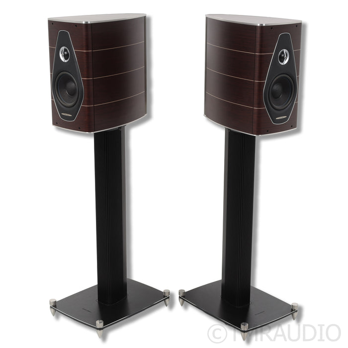 Sonus Faber Olympica Nova I Bookshelf Speakers w/ Dedicated Stands; Wenge Pair