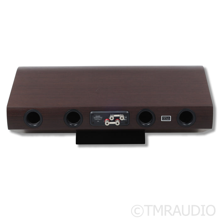 Sonus Faber Sonetto Center II; Center Channel Speaker; Wenge