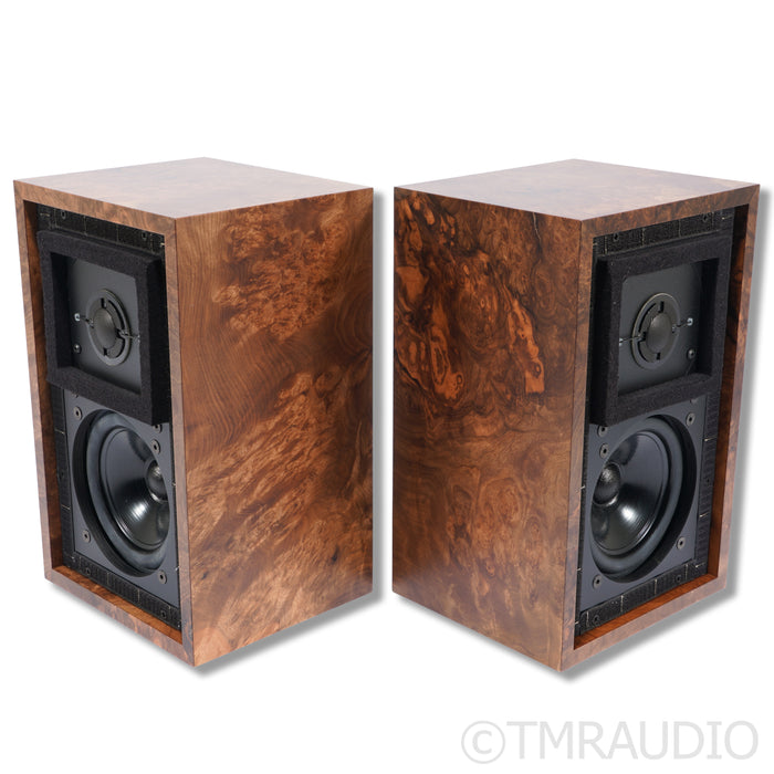 Falcon Acoustics LS3/5A Gold Badge Bookshelf Speakers; Burr Walnut Pair