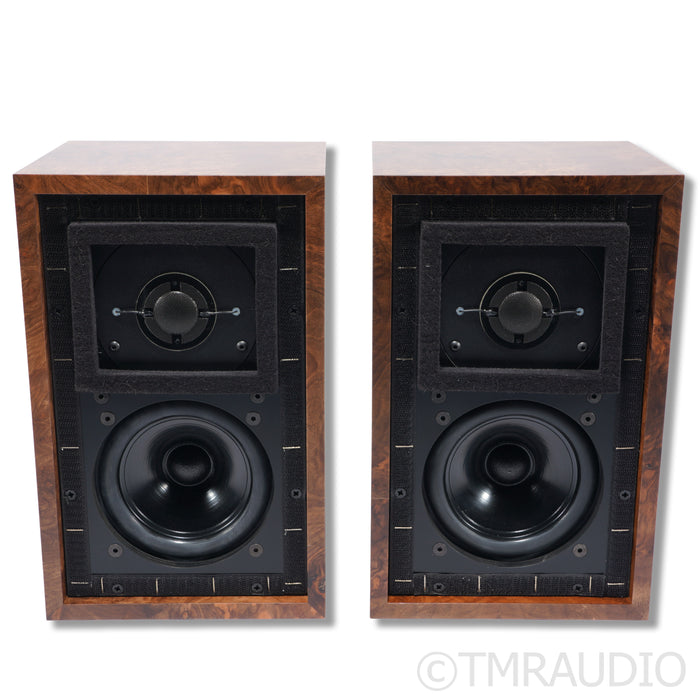 Falcon Acoustics LS3/5A Gold Badge Bookshelf Speakers; Burr Walnut Pair