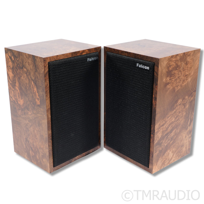 Falcon Acoustics LS3/5A Gold Badge Bookshelf Speakers; Burr Walnut Pair
