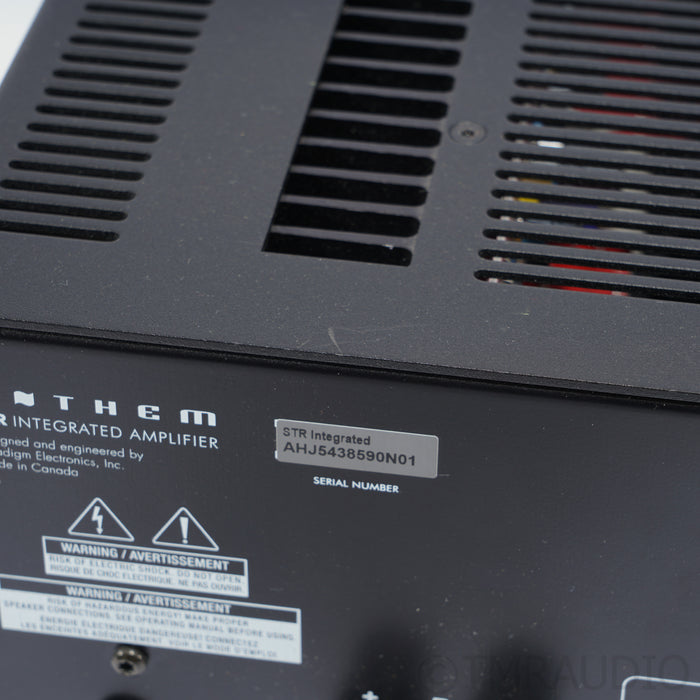 Anthem STR Integrated Amplifier w/ Built-In DAC & MC/MM Phono